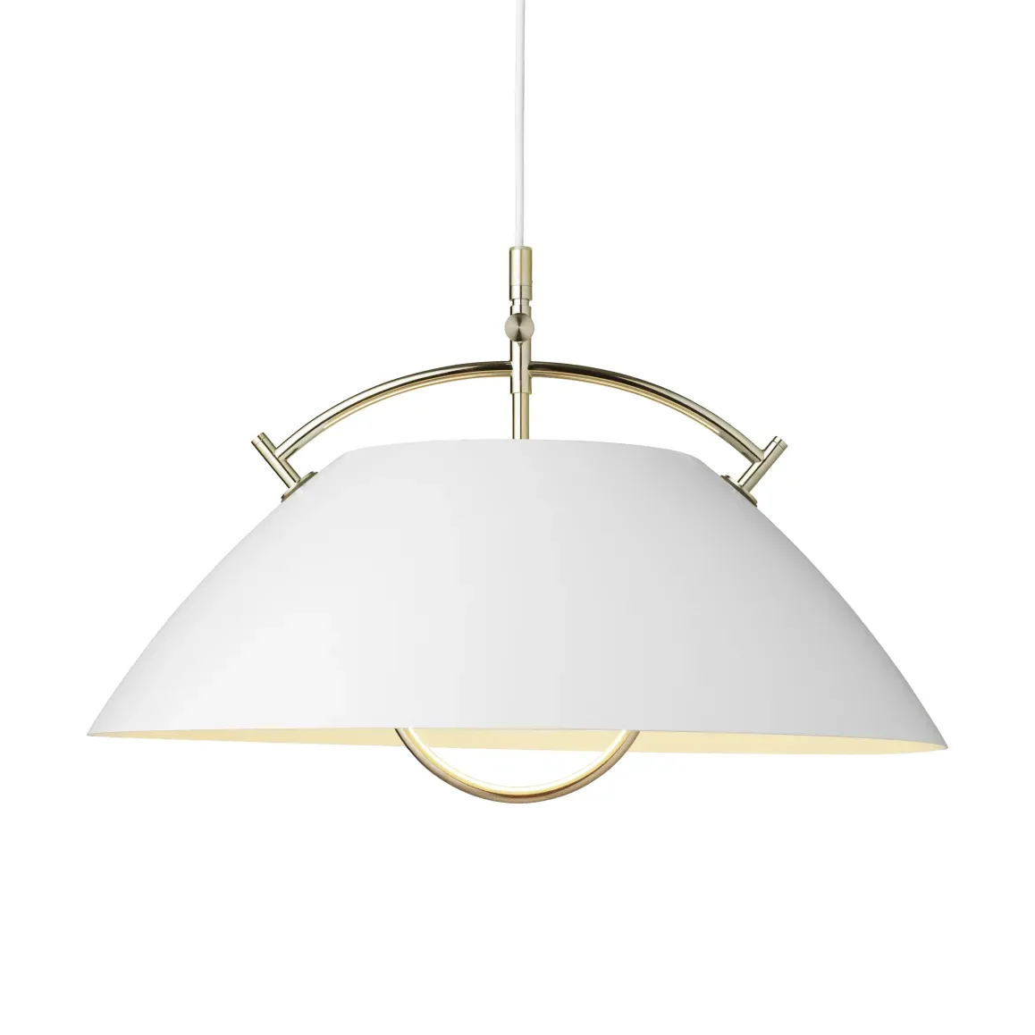 Carl Hansen & Søn HJW37 The Pendant med hiss White-gold