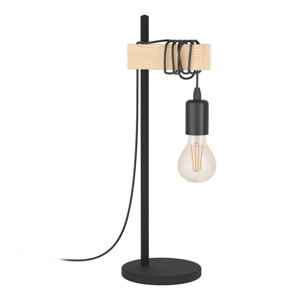 Eglo - Townshend 50cm - Bordslampa - Svart