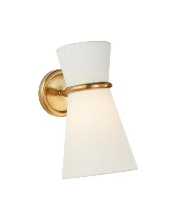 Clarkson Pivoting Sconce Antique Brass
