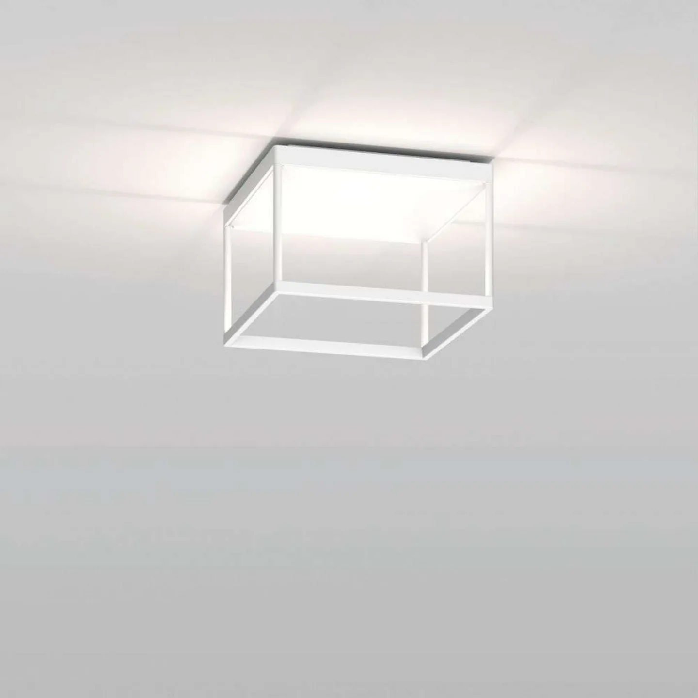 Reflex 2 LED-Deckenleuchte, weiß, 20 cm - Serien Lighting - Wohnzimmer - Aluminium