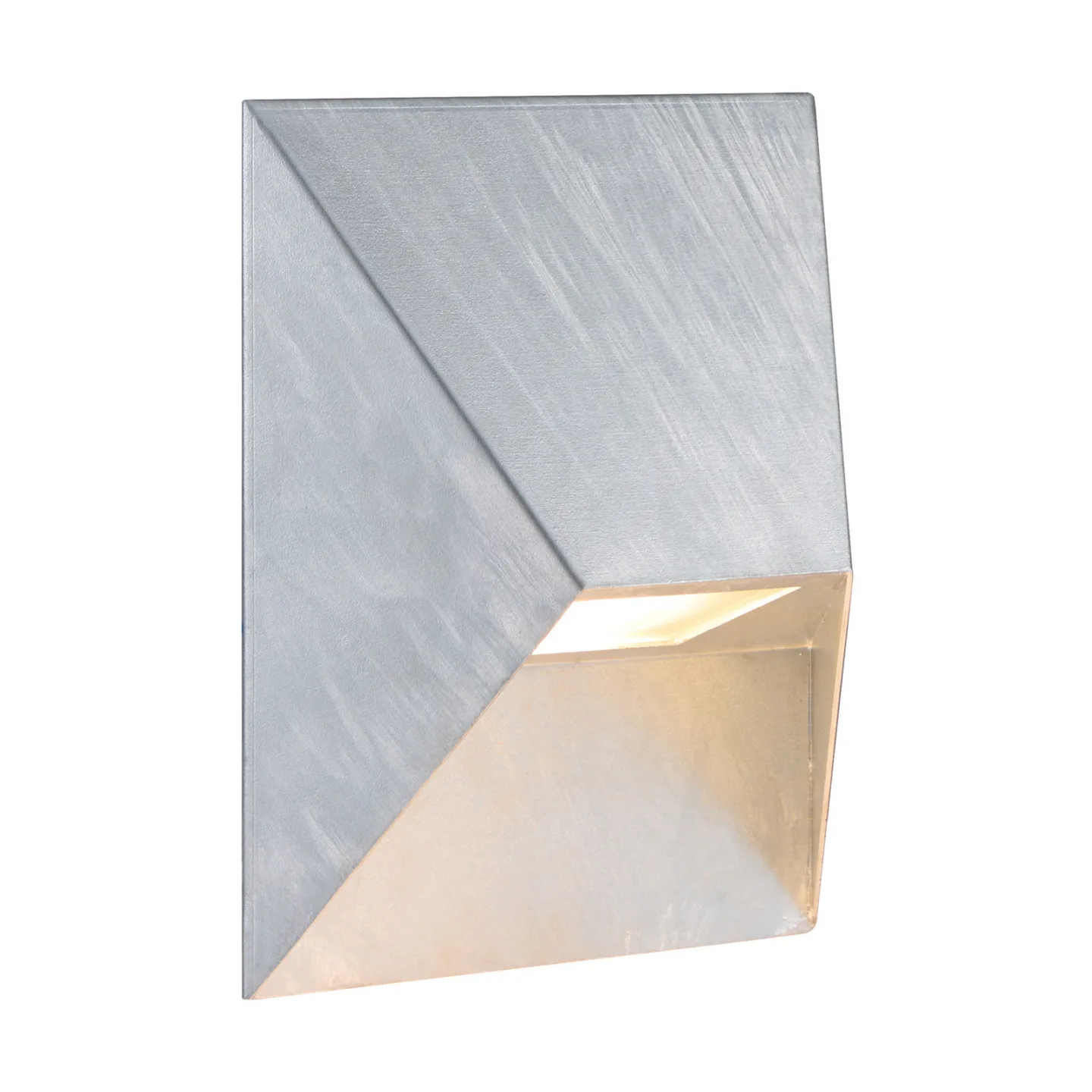 Pontio 15 Außenwandleuchte Galvanized Steel - Nordlux - Modern - Metall - Eckig