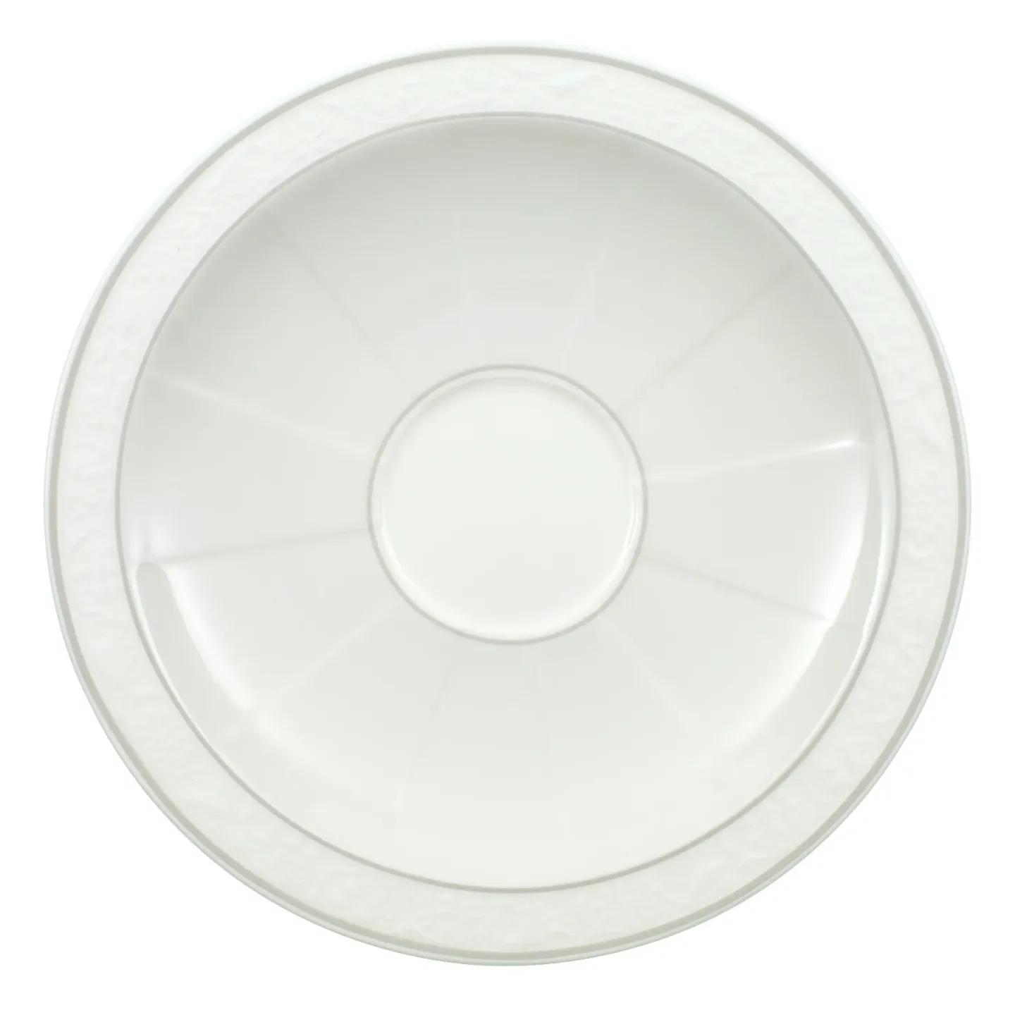 Villeroy & Boch Gray Pearl kaffe/tefat 16 cm