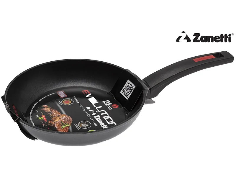 ZANETTI Bratpfanne EVOLUTION Ø30cm aluminium space schwarz