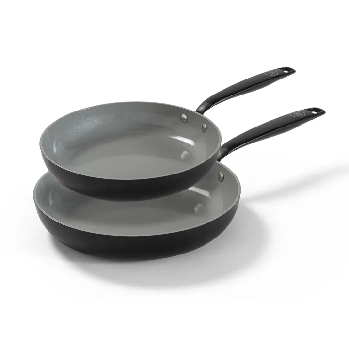 BE | LIVING Essential Stekepannesett 2 deler - Svart