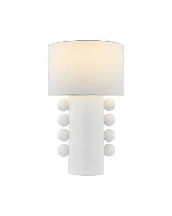 Tiglia Tall Table Lamp White