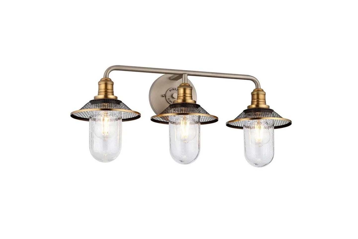 Rigby Hinkley Vägglampa - Silver||Brass