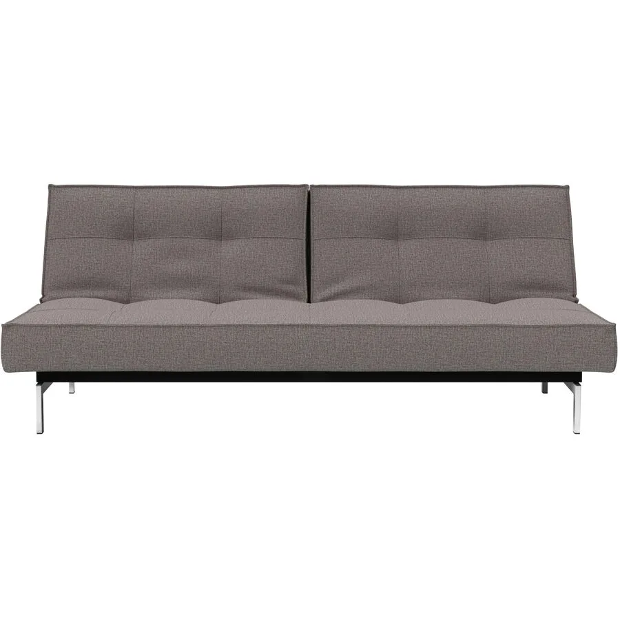 Bettsofa Split graubeige Stoff B 210 T 89 cm