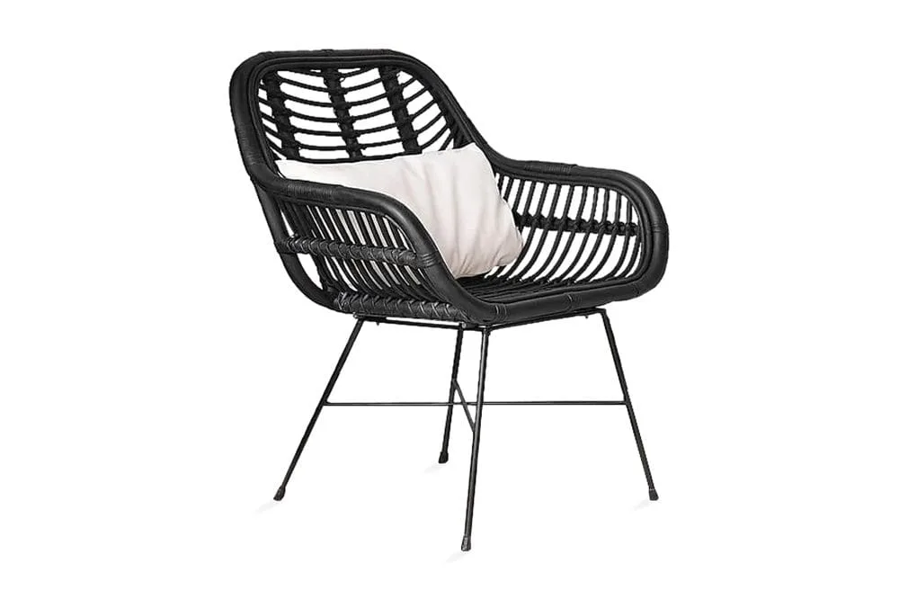 Canora Trädgårdsstol 51 cm - Svart