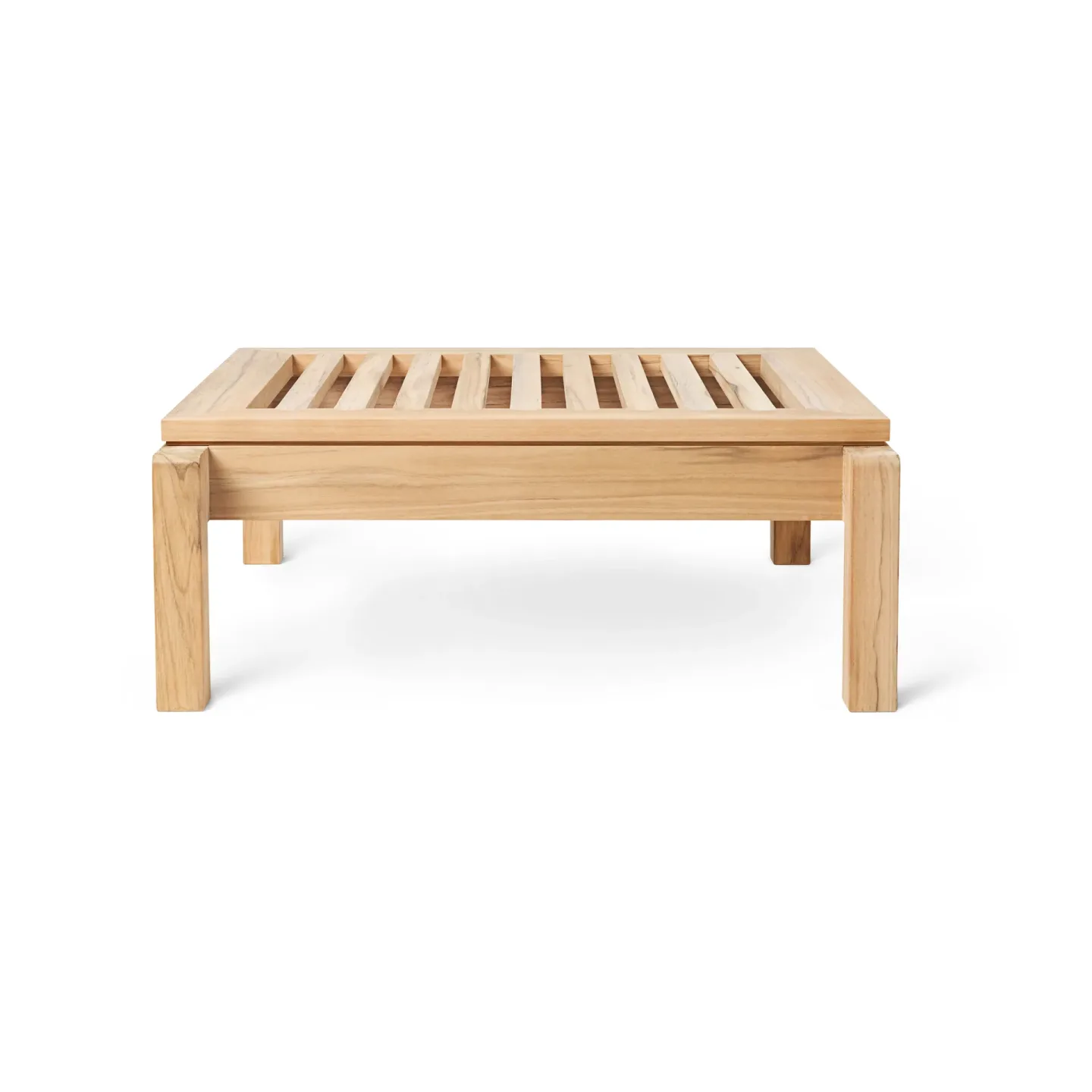Carl Hansen & Søn AH604F fotpall 77x78,5 cm Obehandlad teak