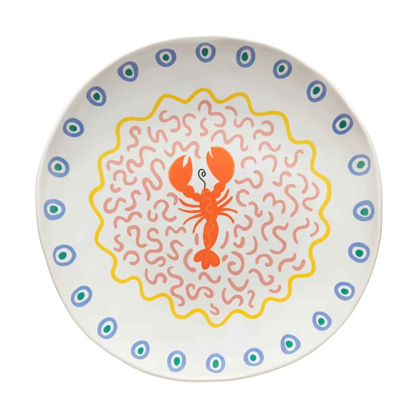 Costa Nova Summer Bliss Servierschale Lobster, Ø36 cm