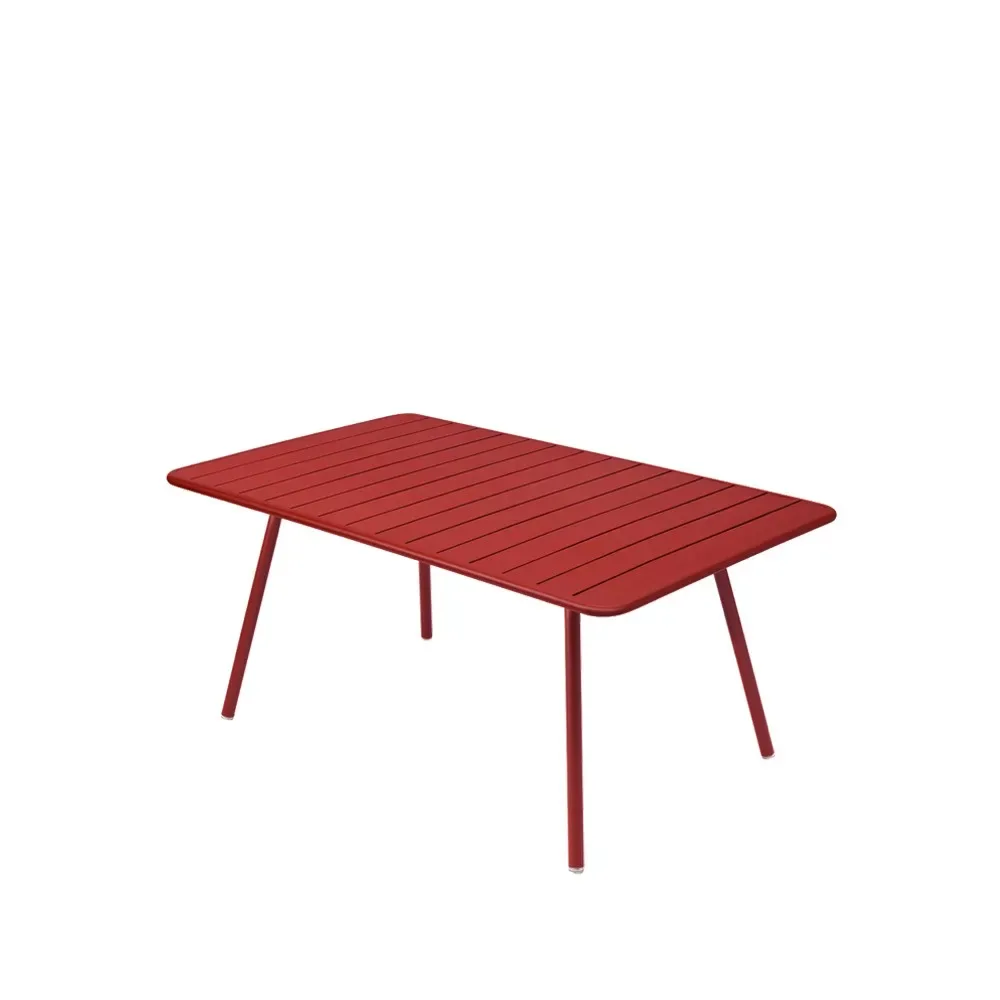 Fermob Luxembourg bord 165x100 cm Chili (röd)