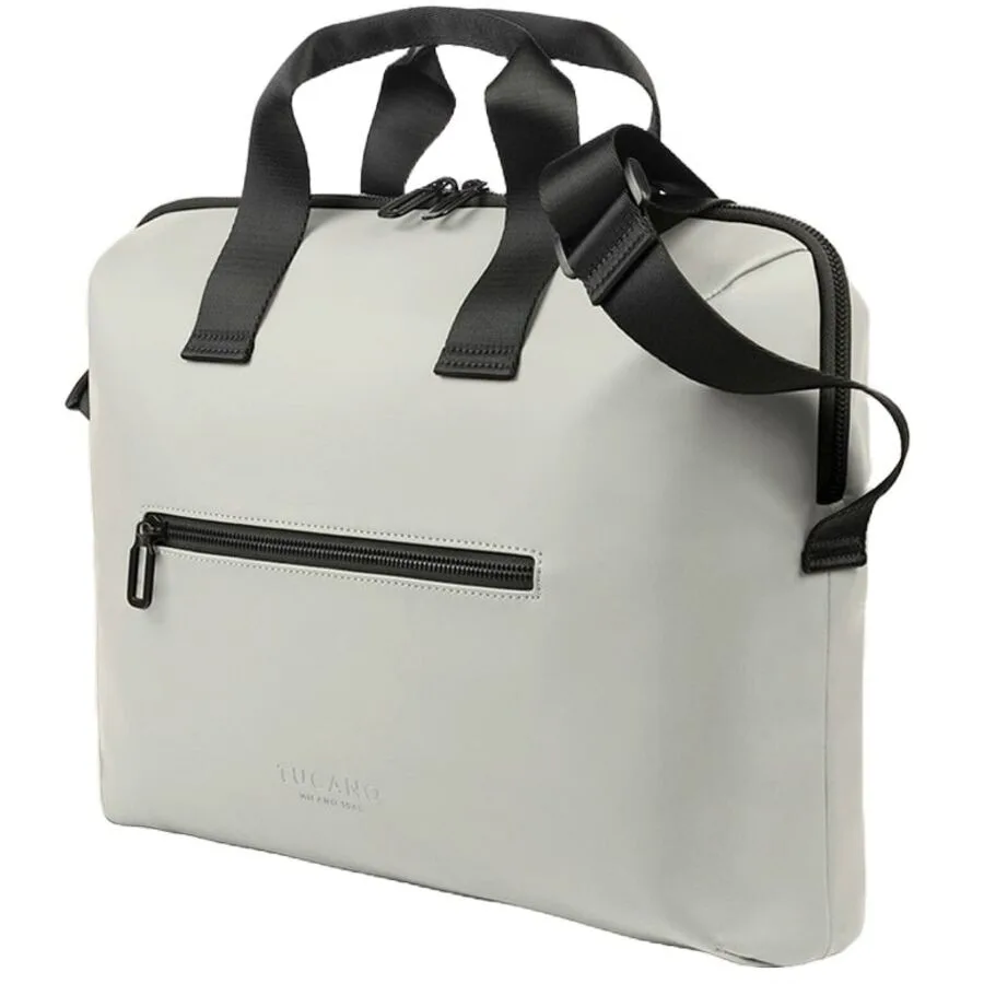 TUCANO Laptop-Tasche Gommo Grau Stoff