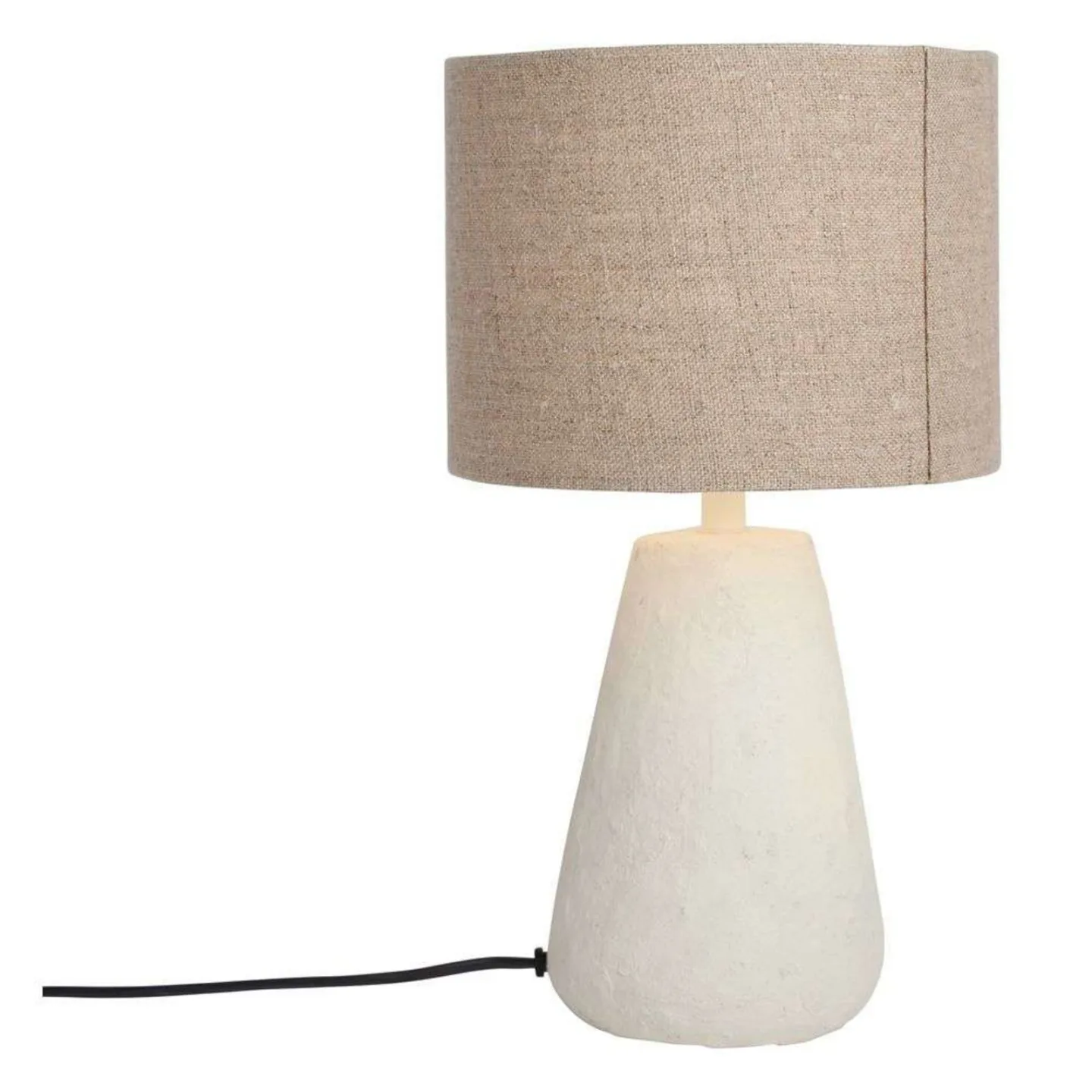 Cora Tischleuchte White/Natural - Watt & Veke - Wohnzimmer - Skandinavisch - Papier / Karton - Einflammig