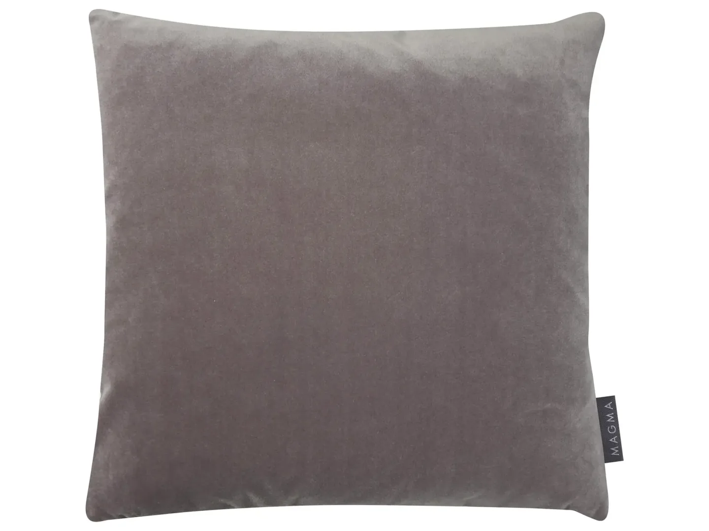 Magma Kissenhülle Samt Mittelgrau 40x40 cm Grau | Schubiger Möbel