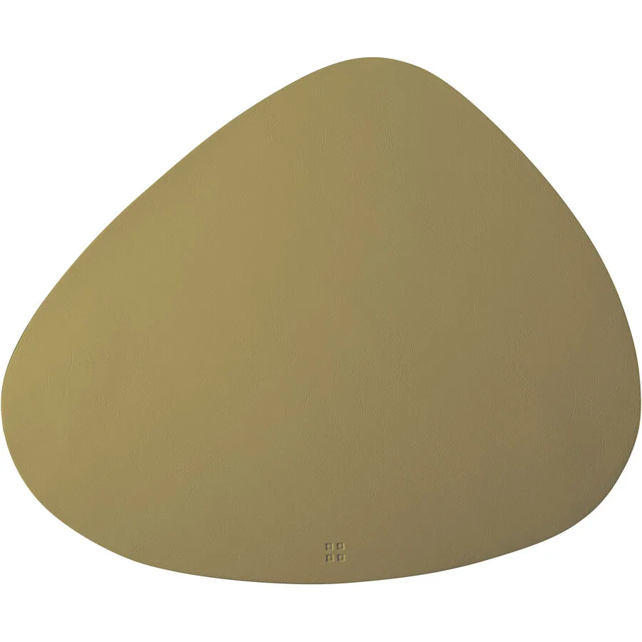 Tischset Ambiente gold PVC Eigene Form B 45 cm