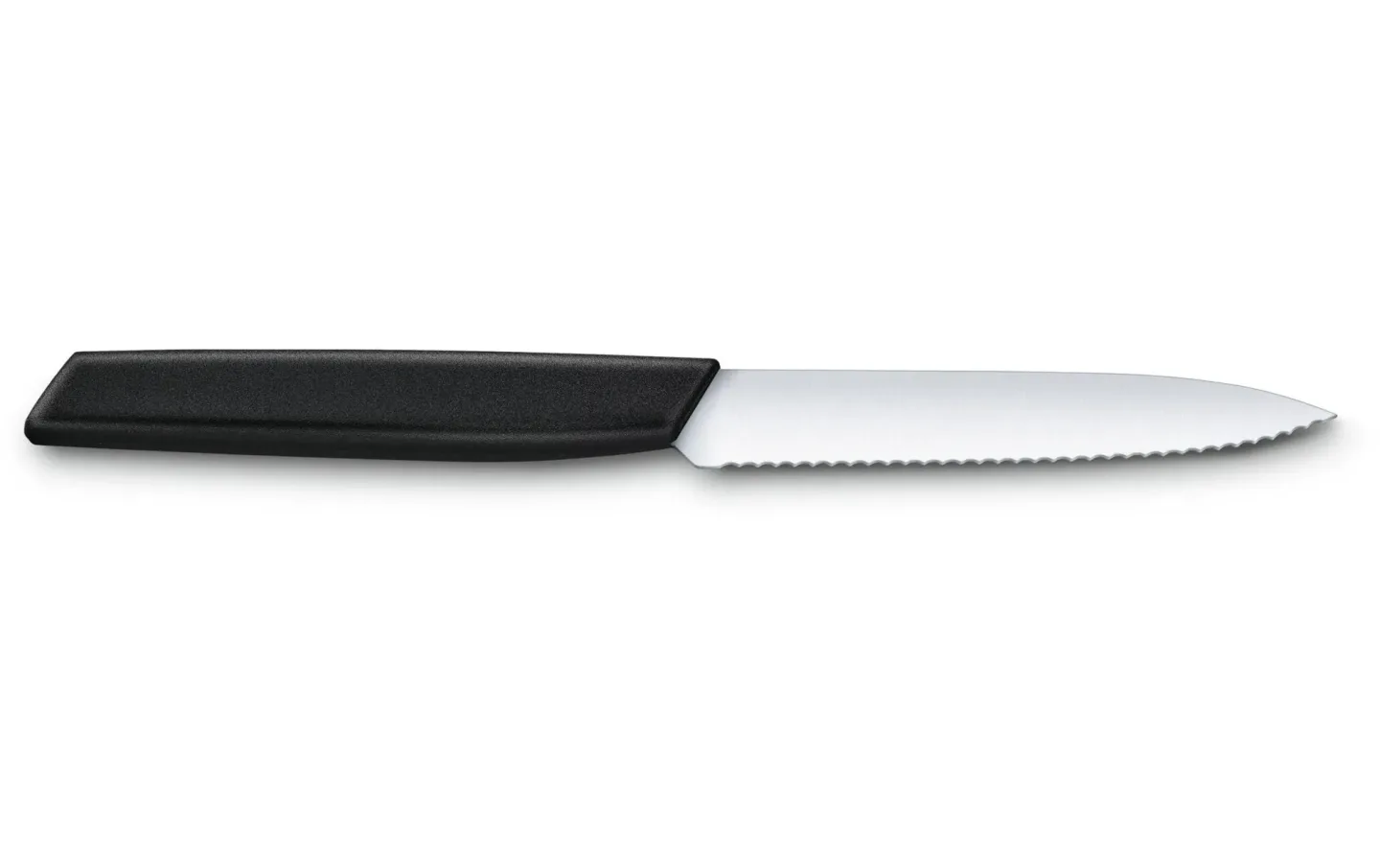 Alltron Gemüsemesser Swiss Modern, mit Wellenschliff Schwarz Von Victor Schwarz | Schubiger Möbel