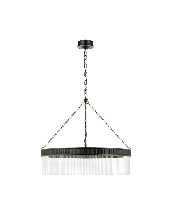 Menil Chandelier Bronze Large