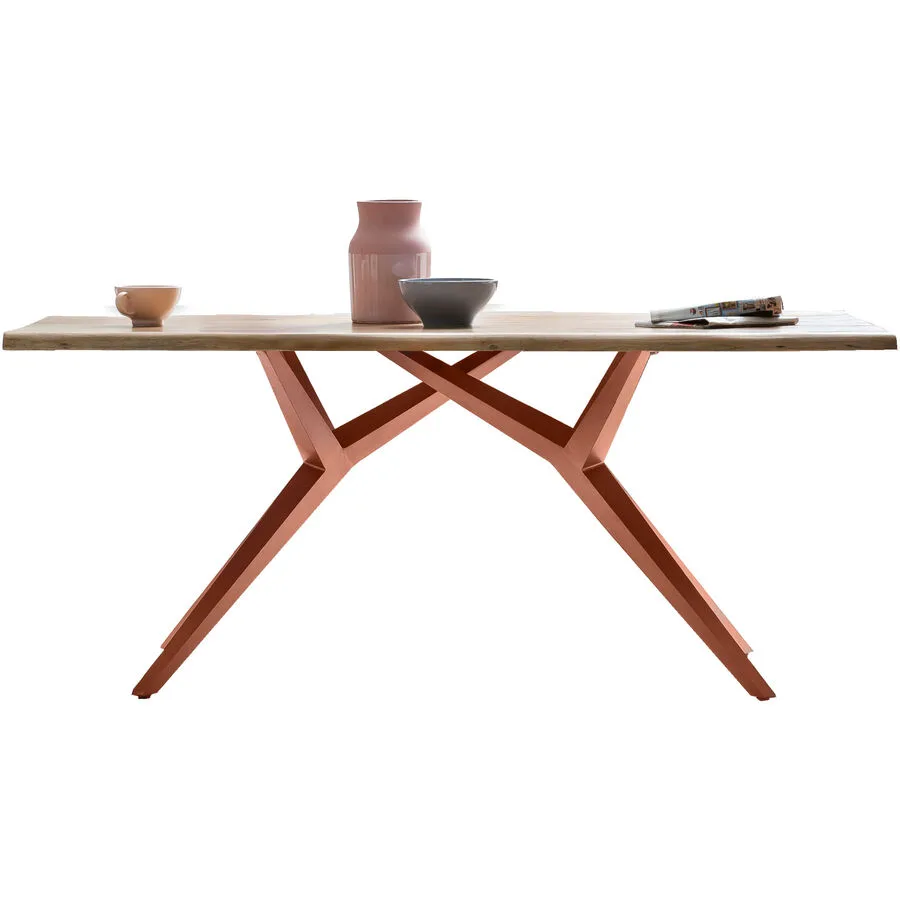 Esstisch Gordon natur Wildeiche Massivholz B 240 T 100 cm