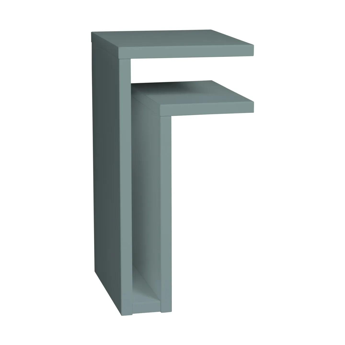 Maze F-shelf Wandregal pigeon blue Regal auf der rechten Seite