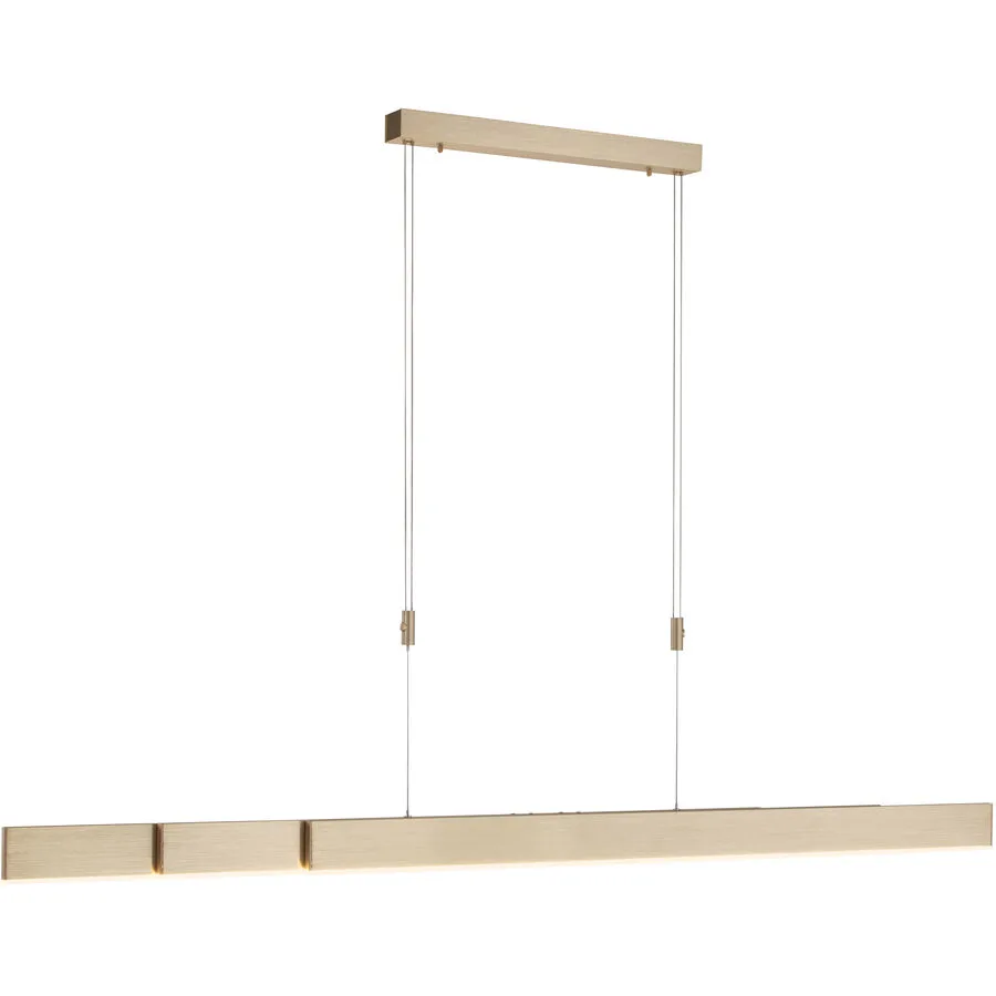 Moto LED-Hängeleuchte, imperial gold, dimmbar, CCT - PURE Pure Moto - Wohnzimmer - Modern - Metall - Einflammig