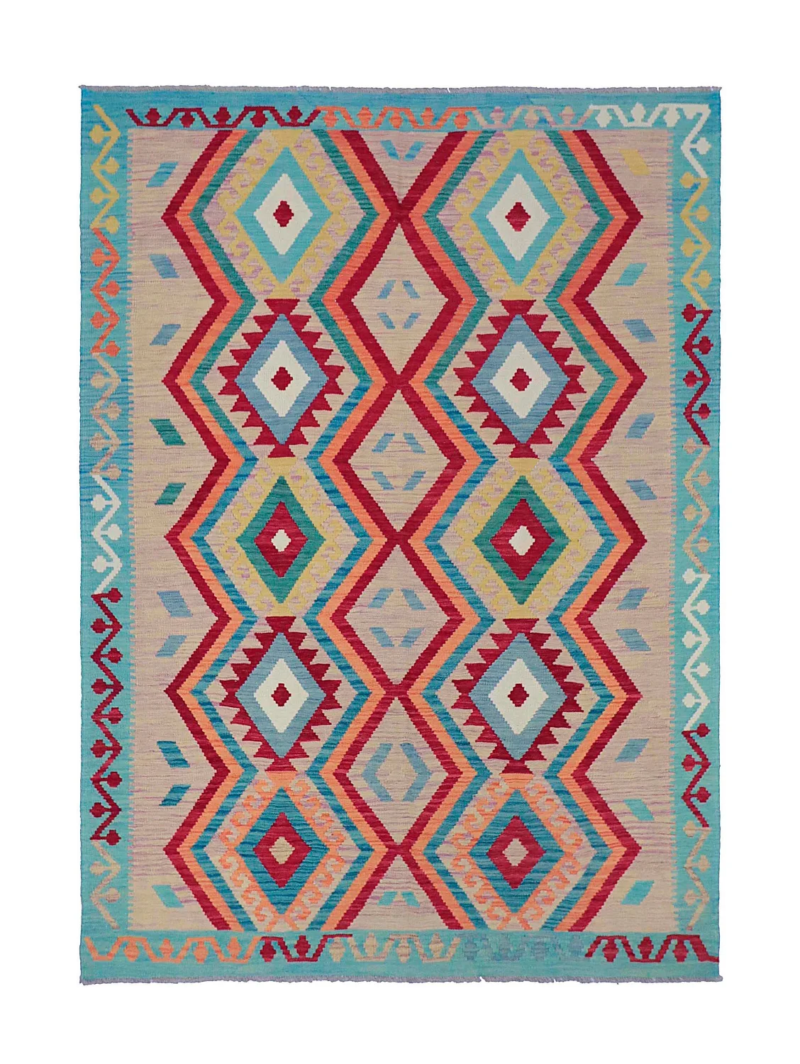 Orientalsk Teppe - Vegi Kelim Hand Woven - 175 x 247 cm (Størrelse: 175 x 247 cm)