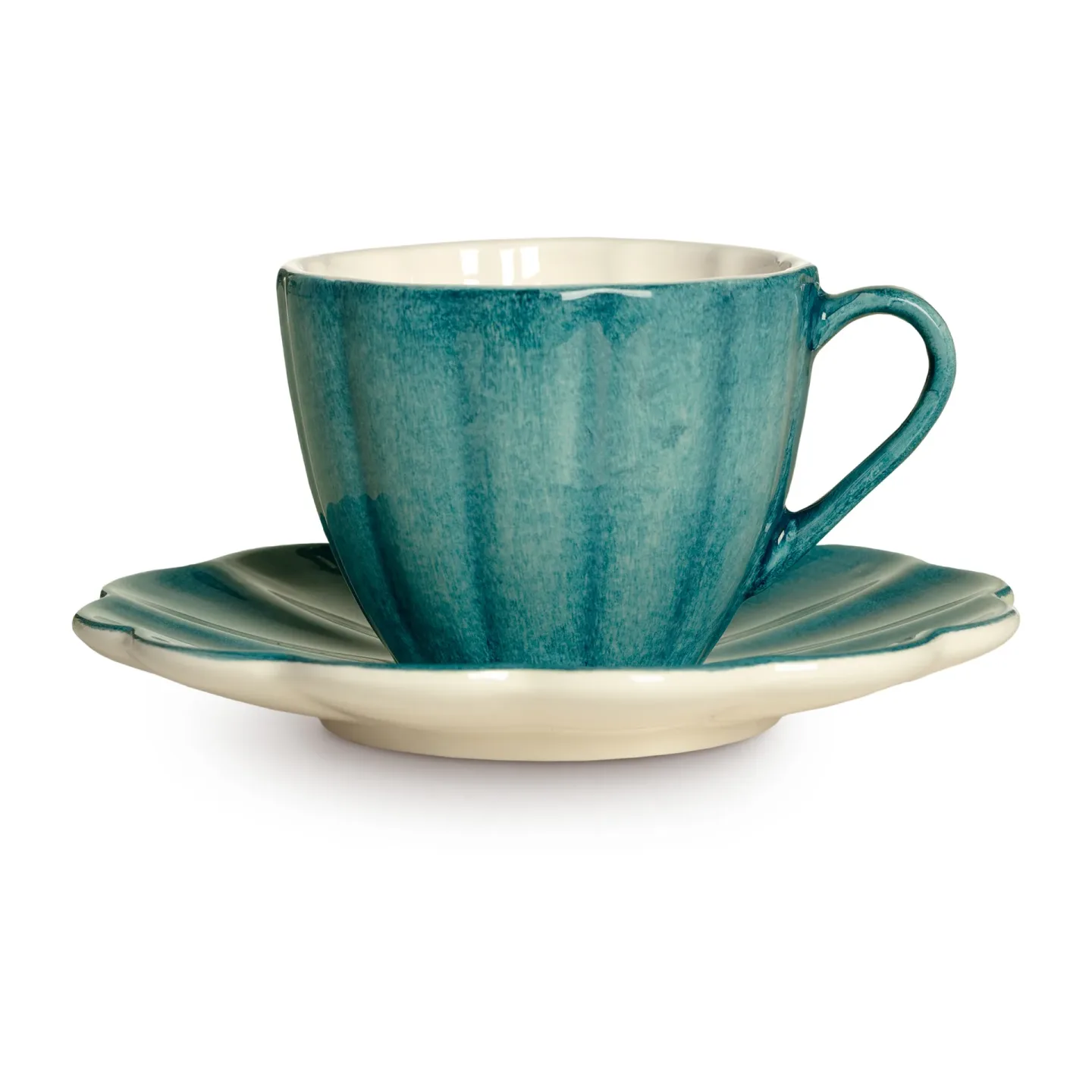 Mateus Oyster Tasse mit Untertasse 25 cl Ocean