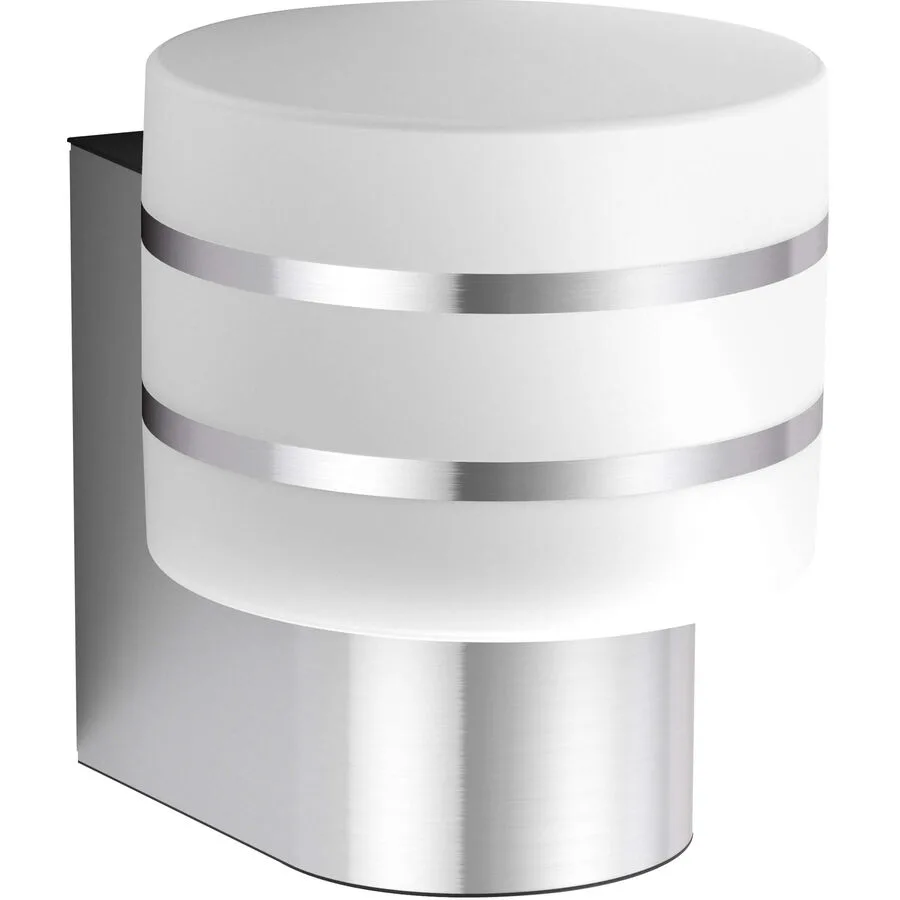 Wandlampe aussen Philips Hue Silber Edelstahl 15 cm 18.5 cm - LED - Lichtfarbe: Extra warmweiss - LED Energiesparlampen