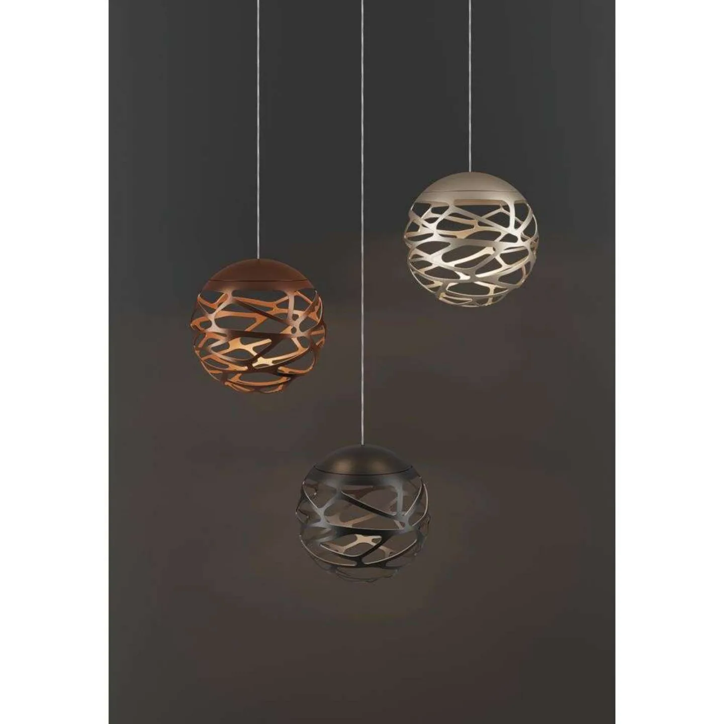 Kelly Cluster Sphere Pendelleuchte Schwarz - Lodes - Esszimmer - Metall