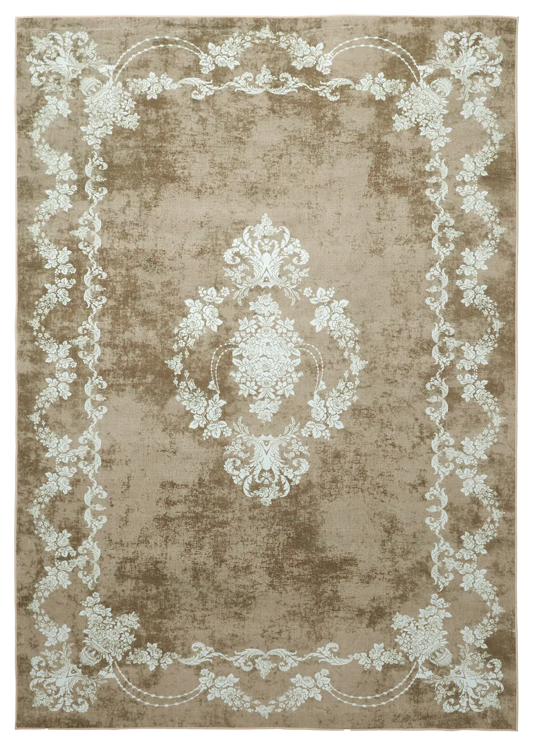 Wilton-teppe - Taknis (beige) (Størrelse: 200 x 280 cm)
