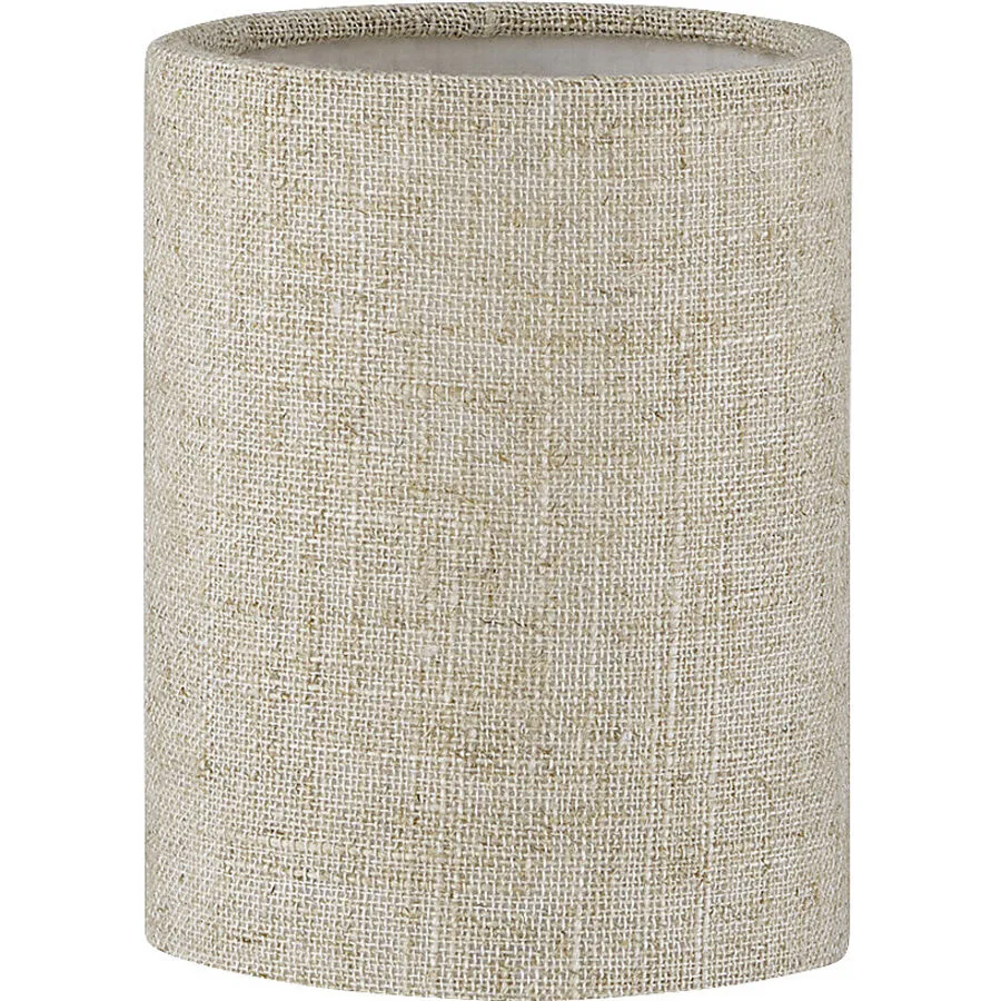 Lampenschirm Nero M6 Beige Leinen 9 cm 11 cm - Farbe: sand