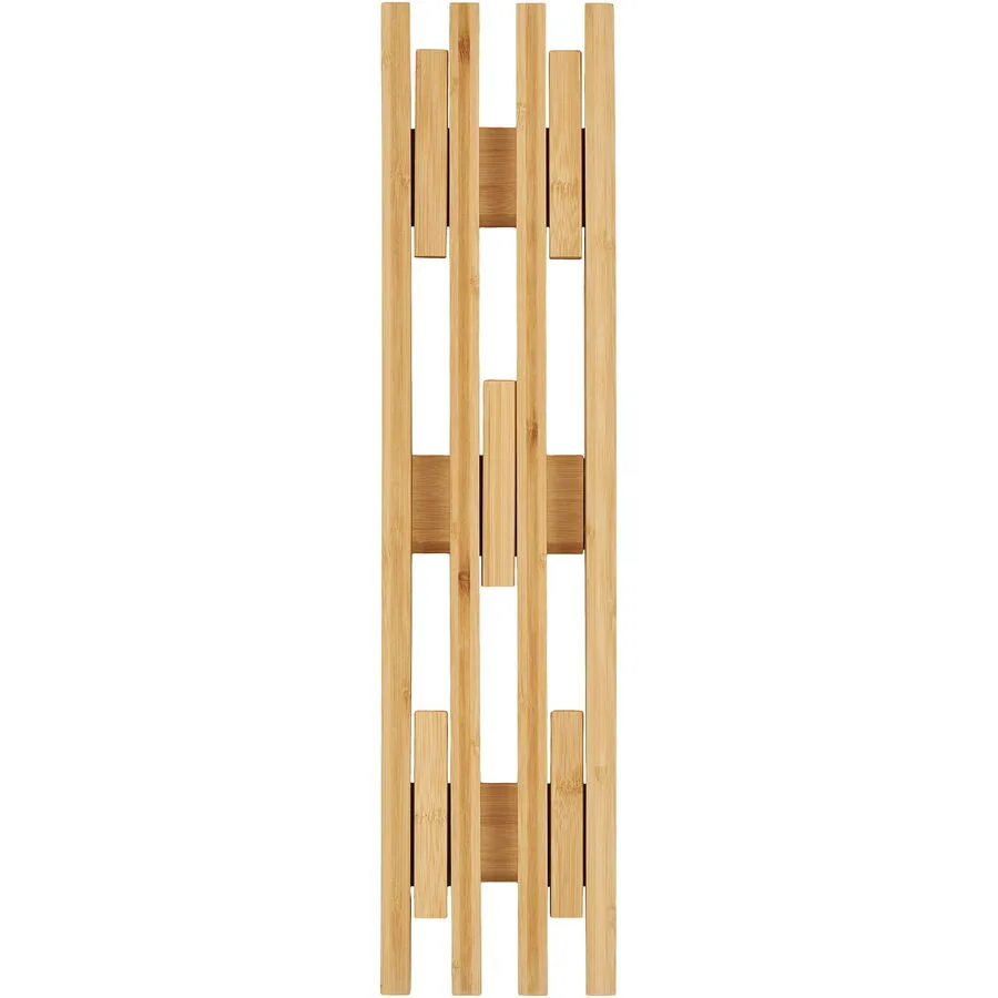 Garderobenpaneel Yolira nature Bambus B 14 cm T 3.5 H 60 cm