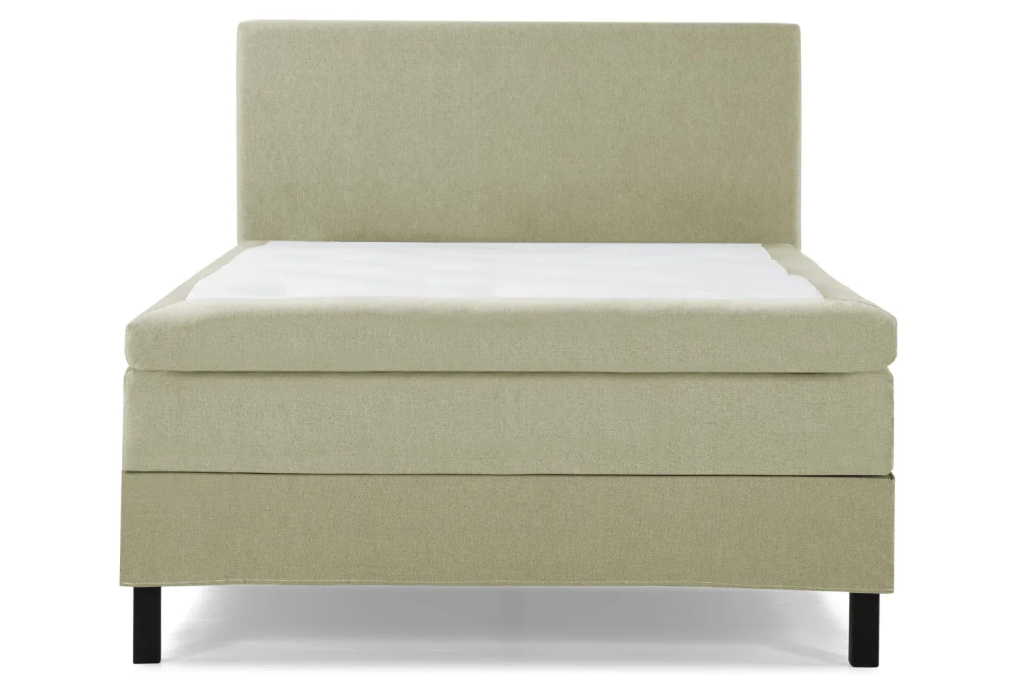 Lucky Komplett Sängpaket 140x200 Polyeter Slät Sänggavel - Grön