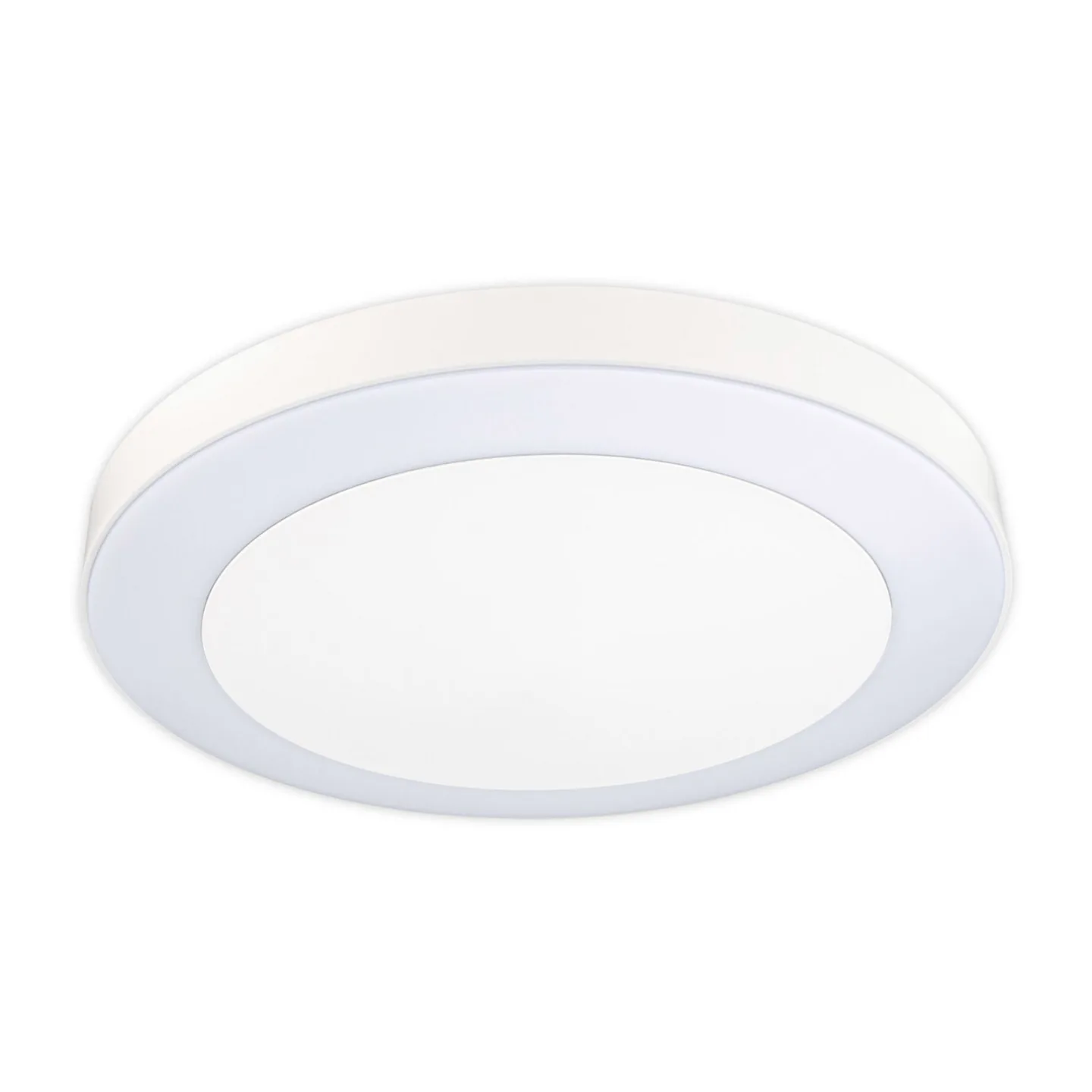 Circula LED-Außendeckenlampe, weiß, Sensor, IP44 - Paulmann - Modern - Kunststoff - Rund