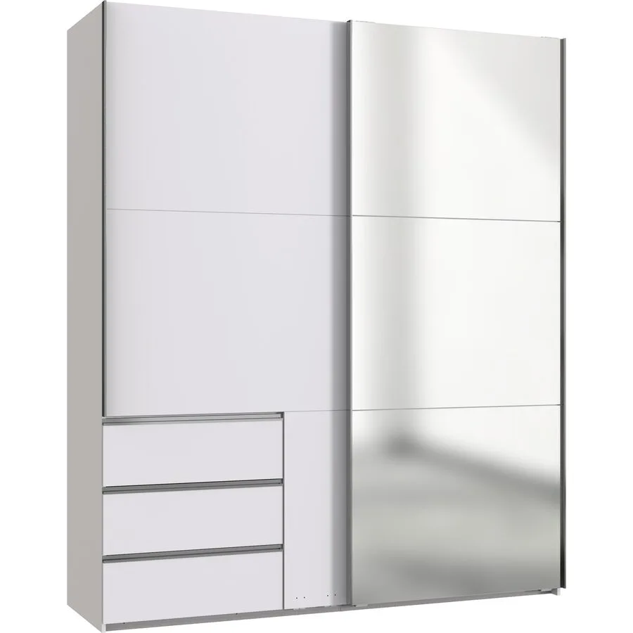 Kleiderschrank Sanko weiss Holzwerkstoff B 200 cm