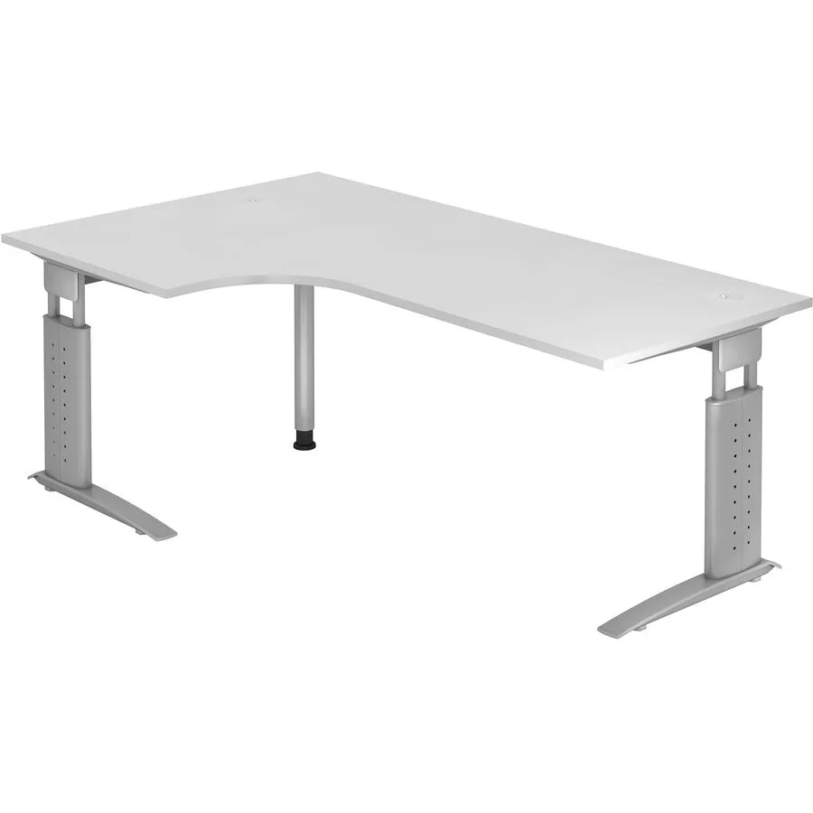 Schreibtisch Office weiss Holzwerkstoff B 200 T 120 cm