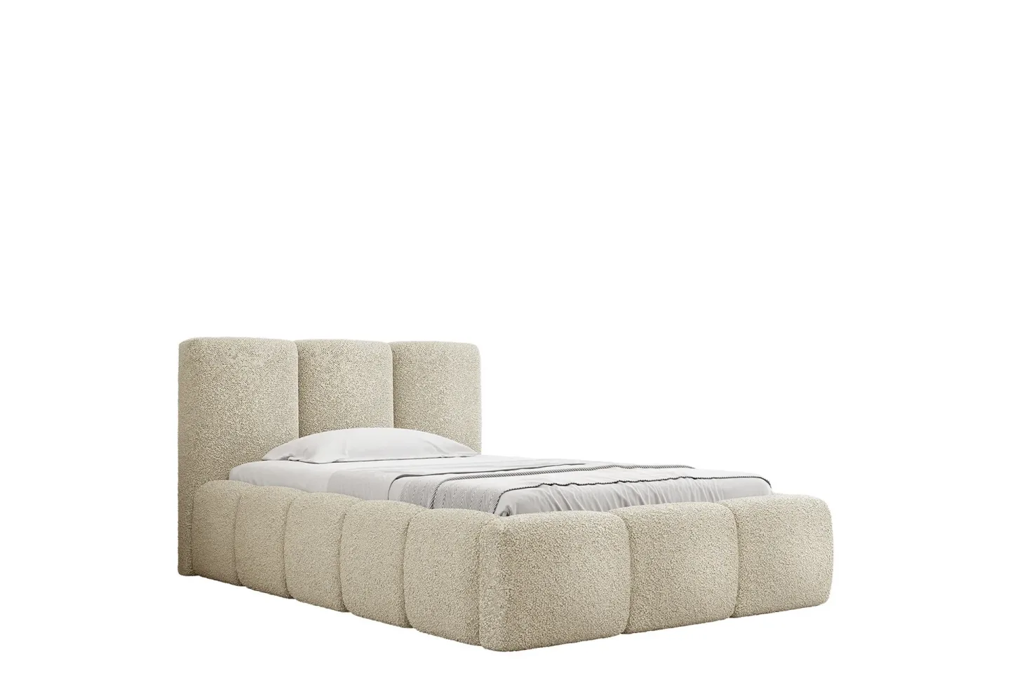 Salvenor Sängram med Förvaring 90x200 cm - Beige