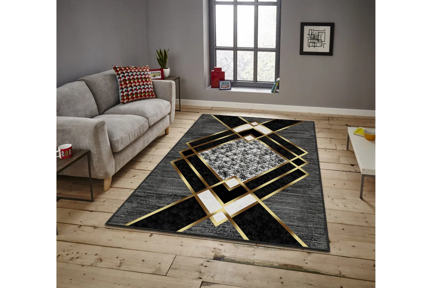 Nunki Wiltonmatta 160x230 cm Rektangulär - Flerfärgad