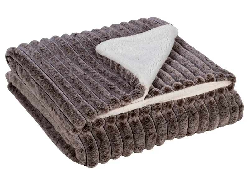 Decke TEDDY 150x200cm braun