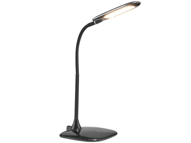 Bürolampe LED JAMES 28cm 5W schwarz