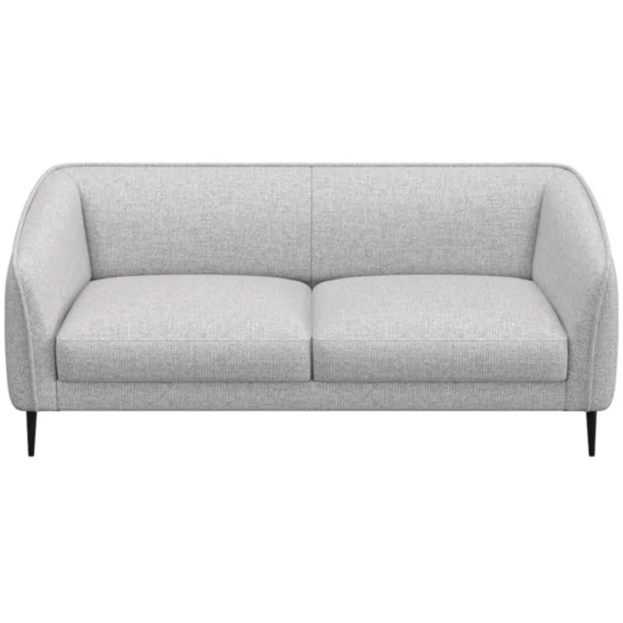 Sofa Fady Ohne Stoff hellgrau B 187.5 T 74 cm