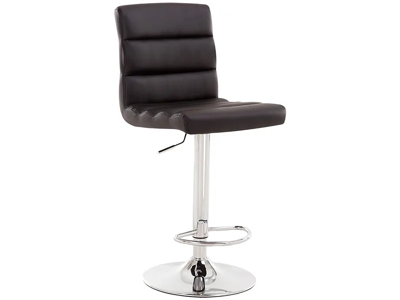 Barhocker NICOLAS synthetisches leder schwarz