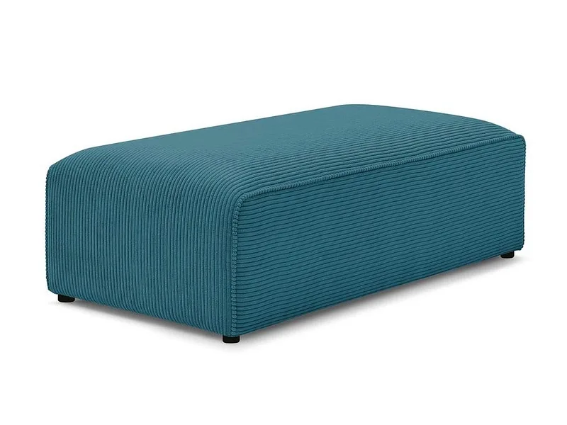 Hocker BOBOCHIC MEGEVE 70x140x45cm cord-stoff dunkelblau