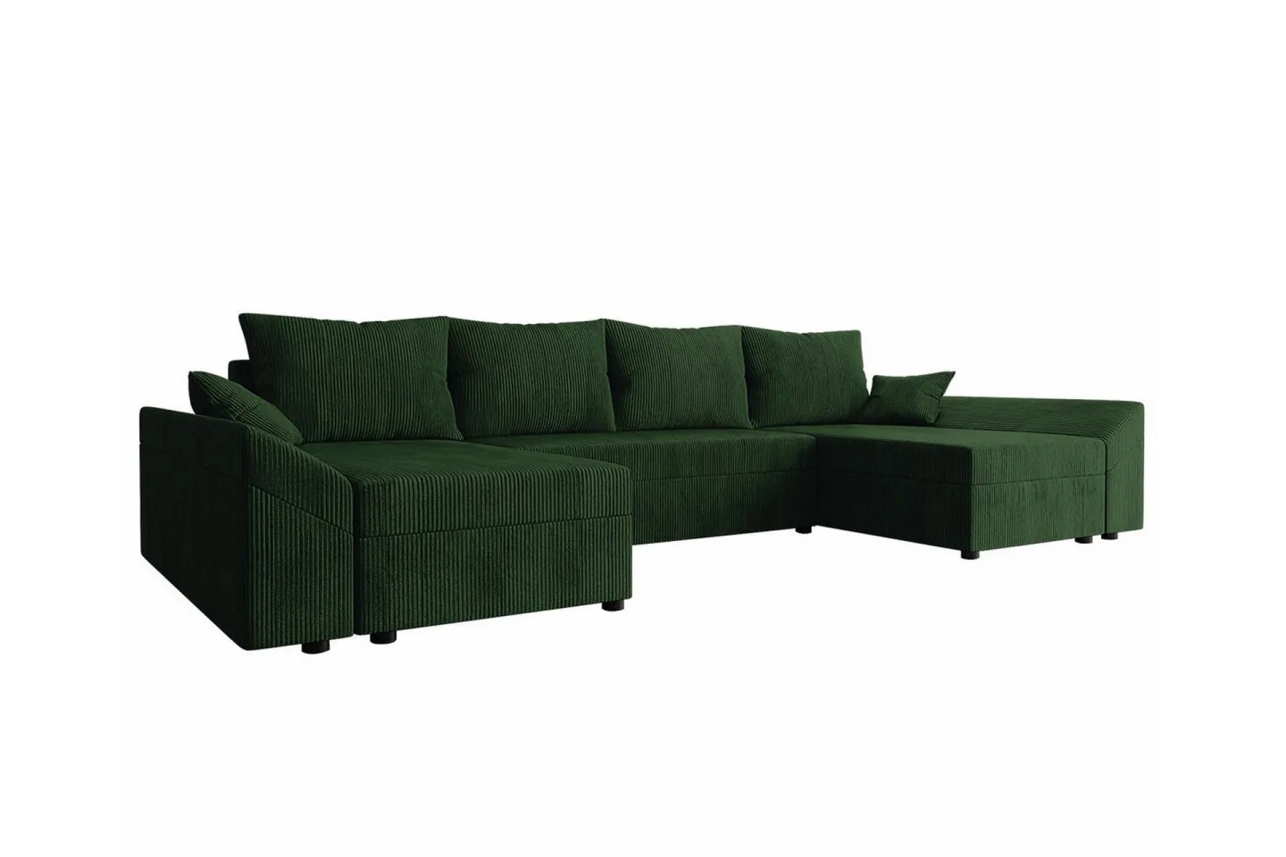 Midfeld 4-sits Hörnbäddsoffa -