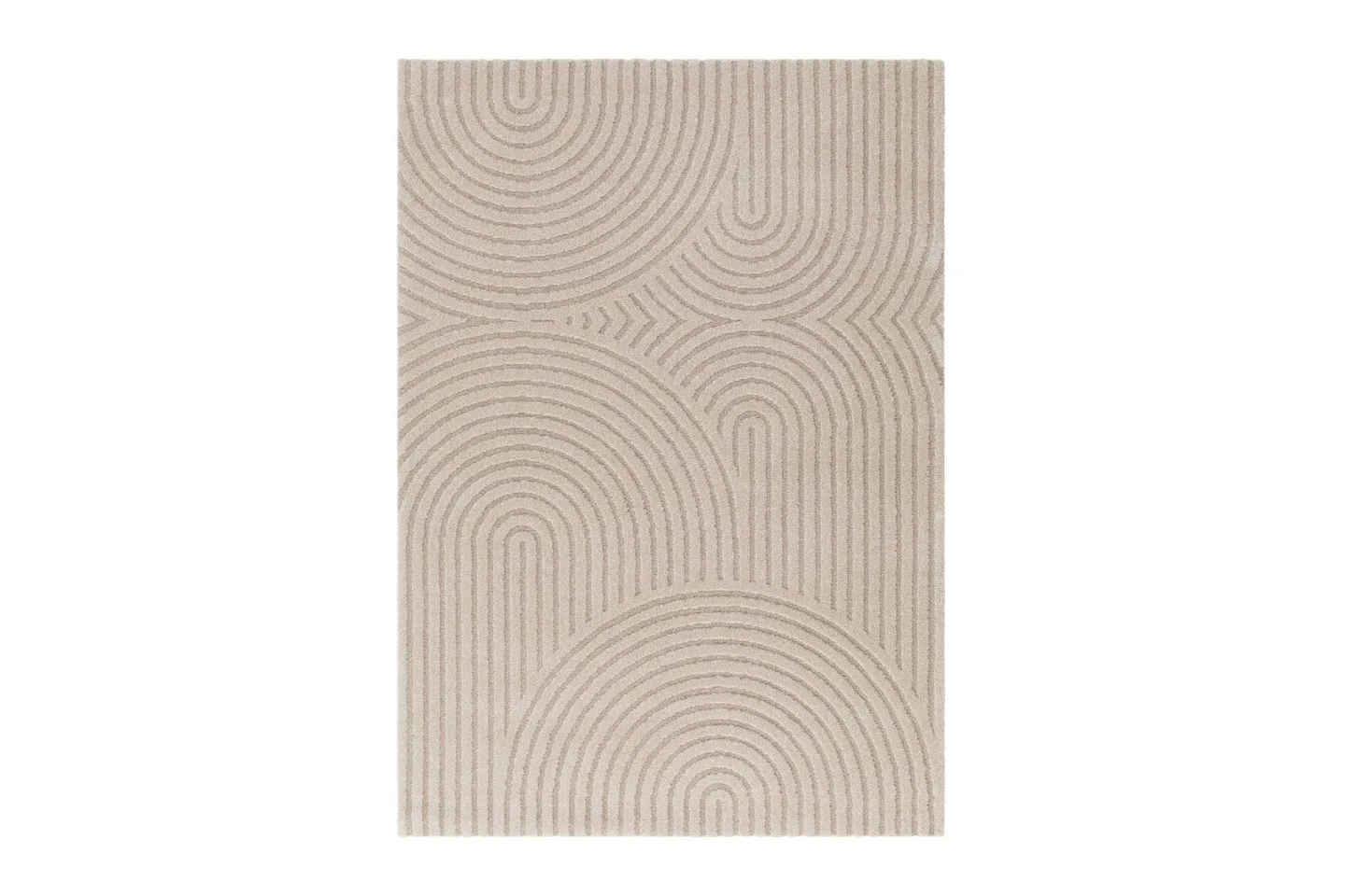 Genova Zen Wiltonmatta 160x230 cm Rektangulär - Linne
