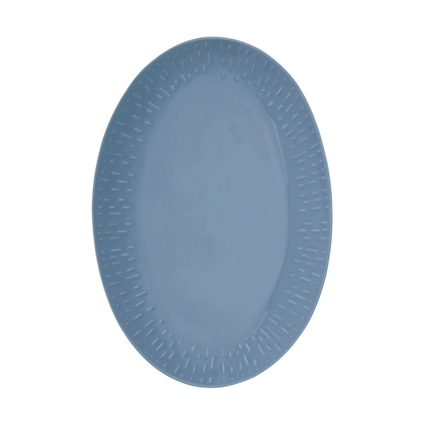Aida Confetti Ovales Servierplatten-Tablett Blueberry, 25,5×36 cm