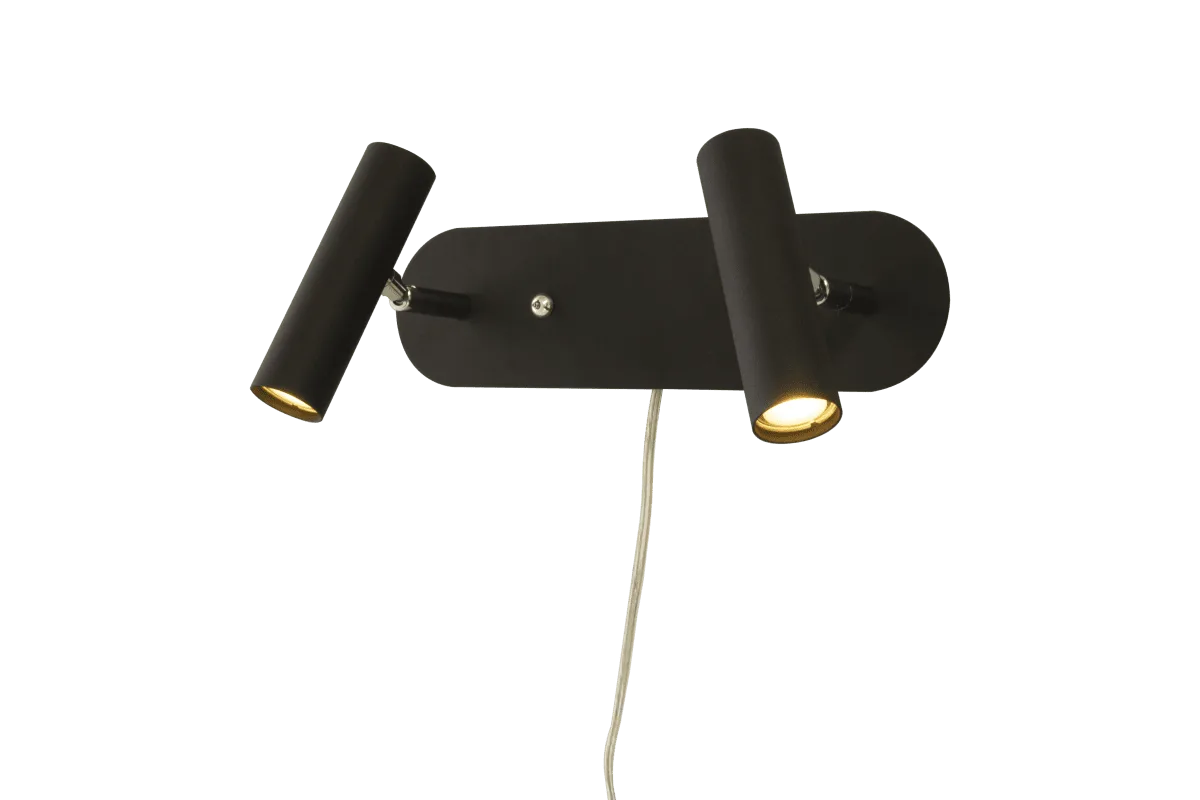 Aneta Lighting - Artic - Sänglampa - Svart