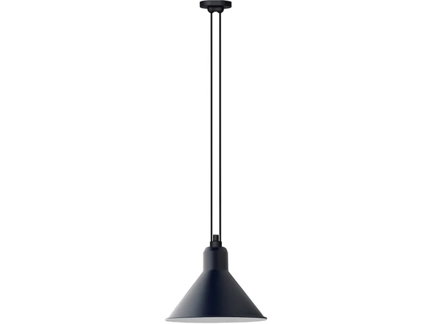 322 XL Pendelleuchte Konisch Blau - Lampe Gras - Wohnzimmer - Metall