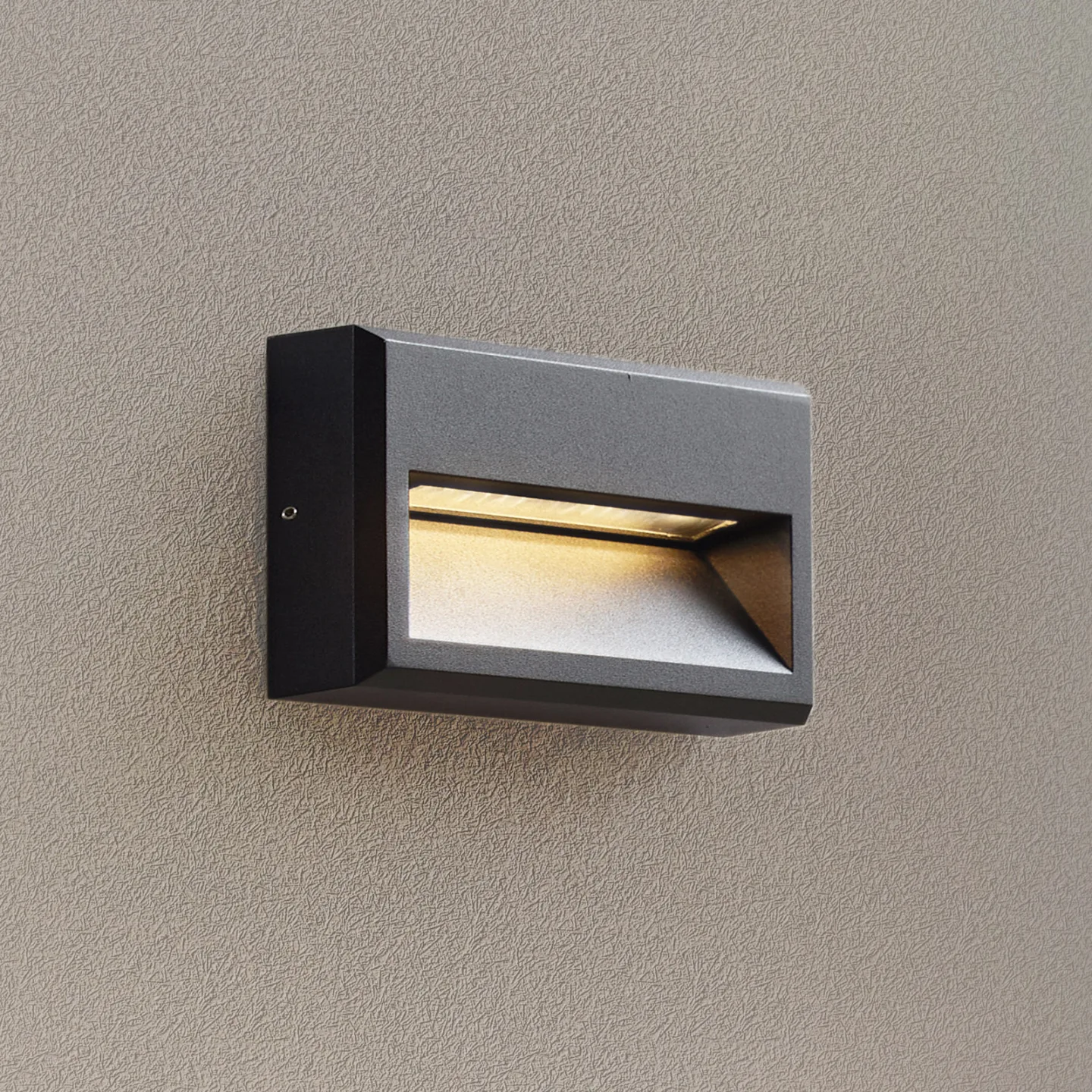 Weno udendørs LED-væglampe, sort, aluminium, IP65 – Lucande - Altan - Moderne - Plafond