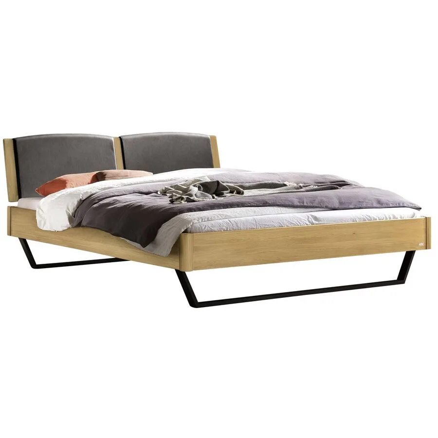 Hasena Bett Castello eiche hell Eiche massiv Massivholz 160 x 210 cm