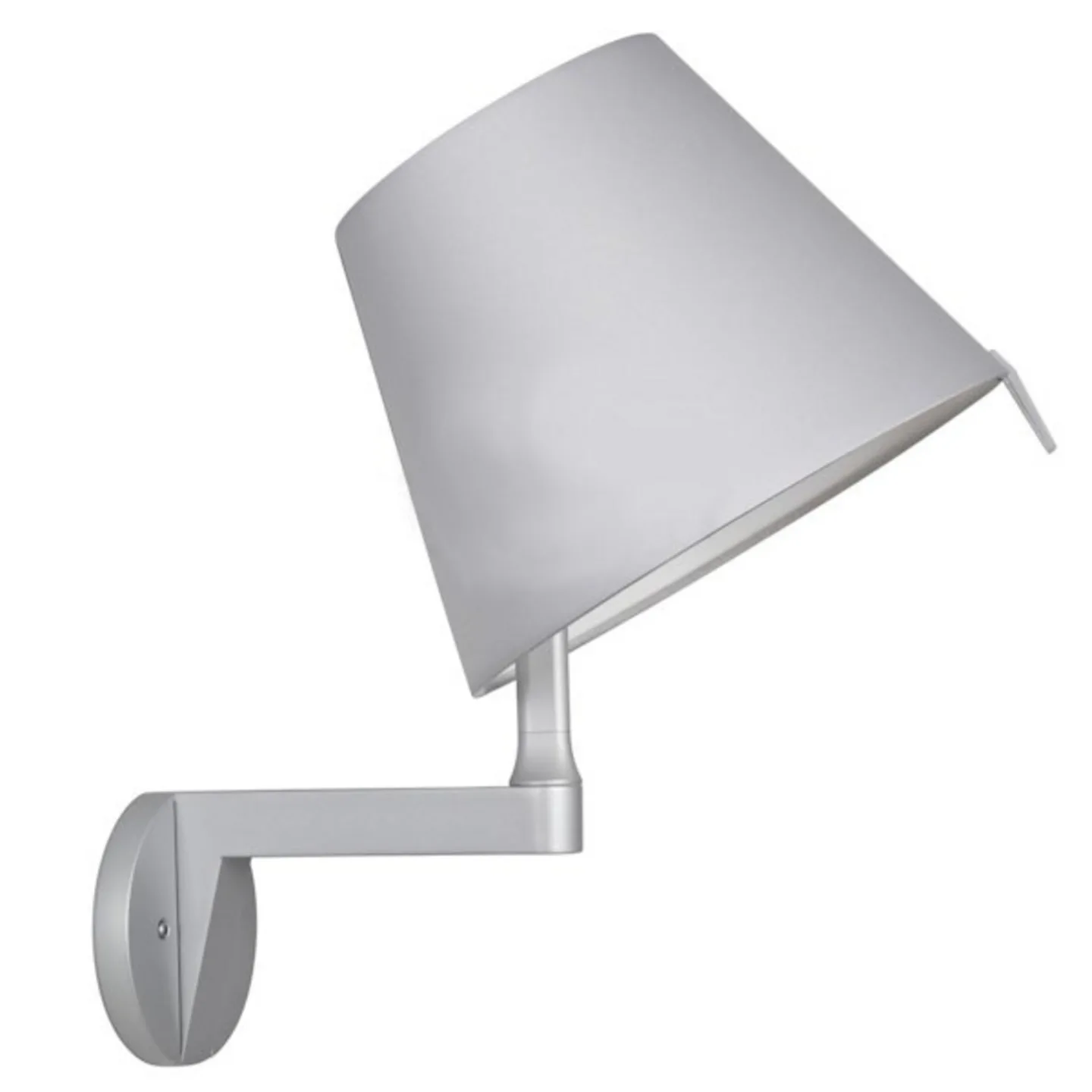 Melampo Wandleuchte Grau - Artemide - Wohnzimmer - Aluminium